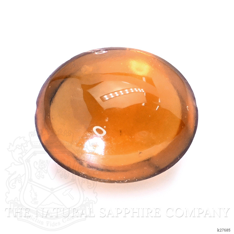 2.57 Ct. Yellowish Orange Cabochon Hessonite Garnet from Madagascar