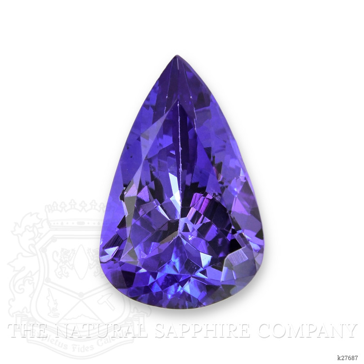 2.77 Ct. Violetish Blue Tanzanite from Tanzania
