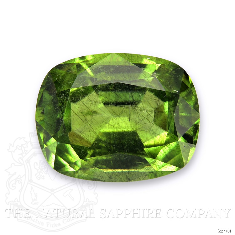 19.02 Ct. Yellowish Green Peridot from Burma (Myanmar)