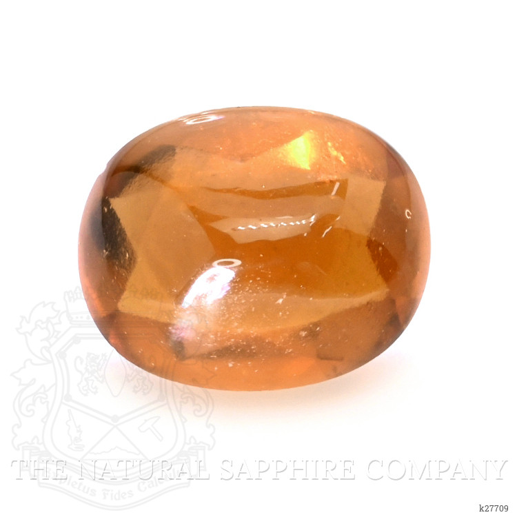 2.81 Ct. Golden Orange Cabochon Hessonite Garnet from Madagascar