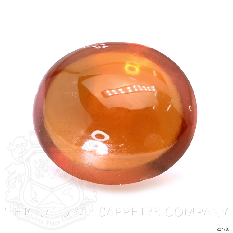 3.41 Ct. Orange Cabochon Hessonite Garnet from Madagascar