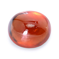 3.73 Ct. Reddish Orange Cabochon Hessonite Garnet from Madagascar Video
