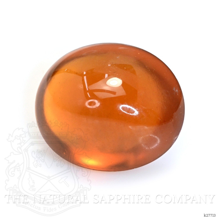 4.30 Ct. Orange Cabochon Hessonite Garnet from Madagascar