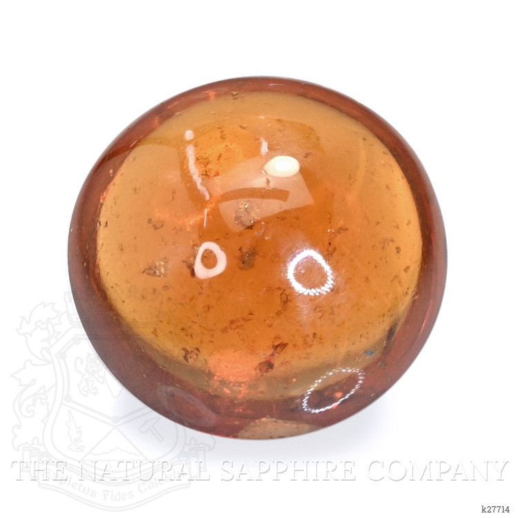 4.37 Ct. Orange Cabochon Hessonite Garnet from Madagascar