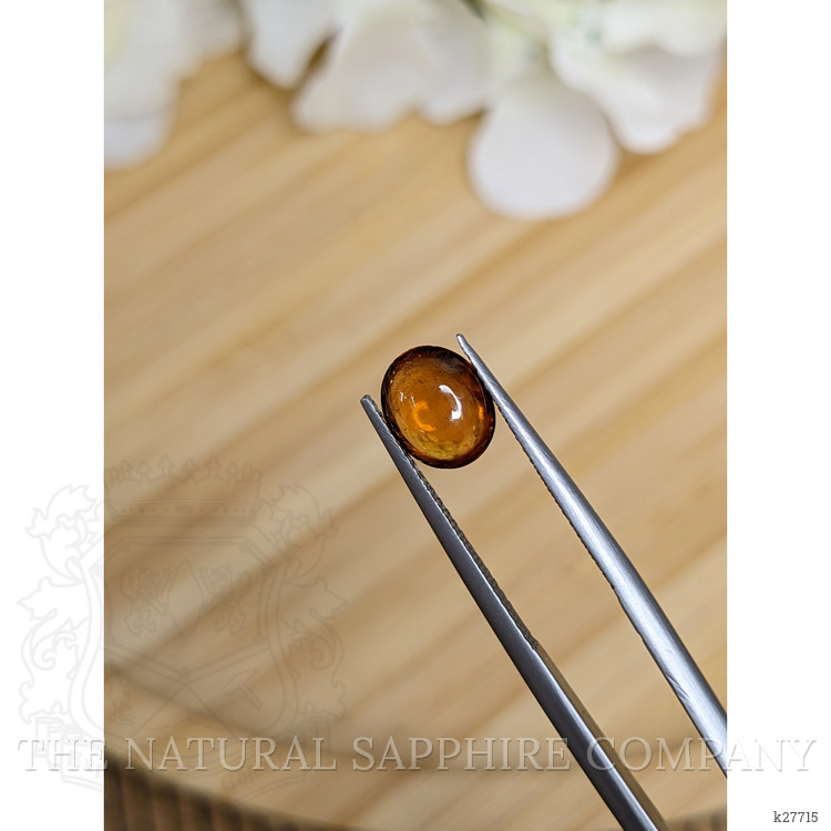 1.89 Ct. Orange Cabochon Hessonite Garnet from Madagascar