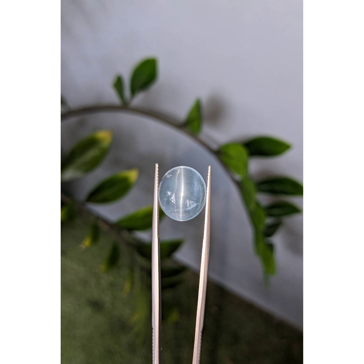 9.34 Ct. Blue Cabochon Aquamarine from Madagascar