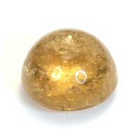 13.60 Ct. Golden Cabochon Citrine from Ceylon (Sri Lanka) Video