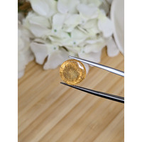 13.60 Ct. Golden Cabochon Citrine from Ceylon (Sri Lanka) Life Style