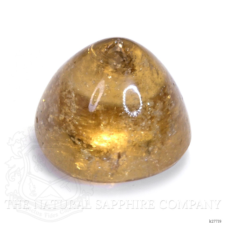 21.99 Ct. Golden Cabochon Citrine from Ceylon (Sri Lanka)