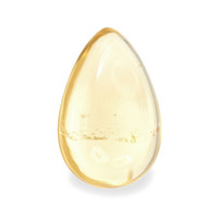 1.25 Ct. Yellow Cabochon Citrine from Ceylon (Sri Lanka) Video