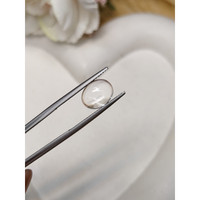 2.69 Ct. White Cabochon Quartz from Madagascar Life Style