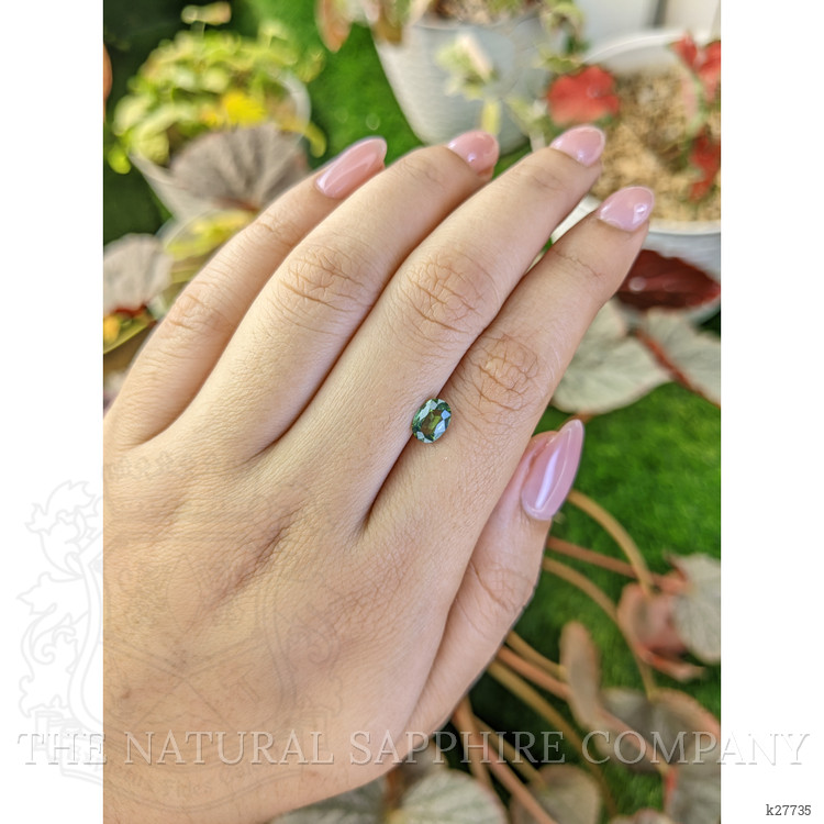 1.16 Ct. Green Zircon from Ceylon (Sri Lanka)