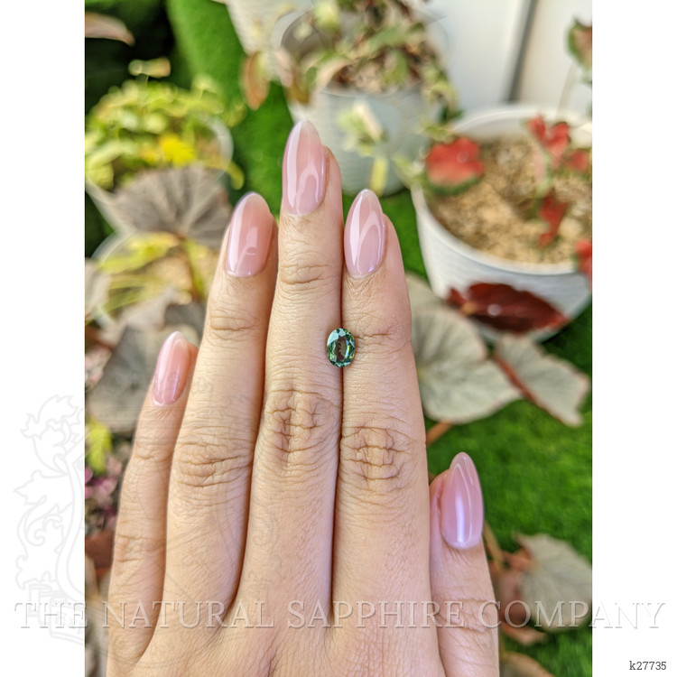 1.16 Ct. Green Zircon from Ceylon (Sri Lanka)