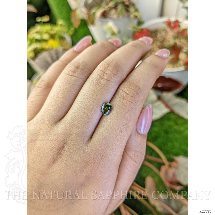 0.85 Ct. Green Zircon from Madagascar
