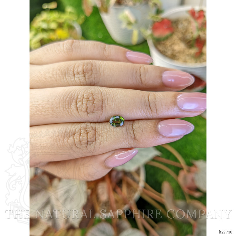 0.85 Ct. Green Zircon from Madagascar