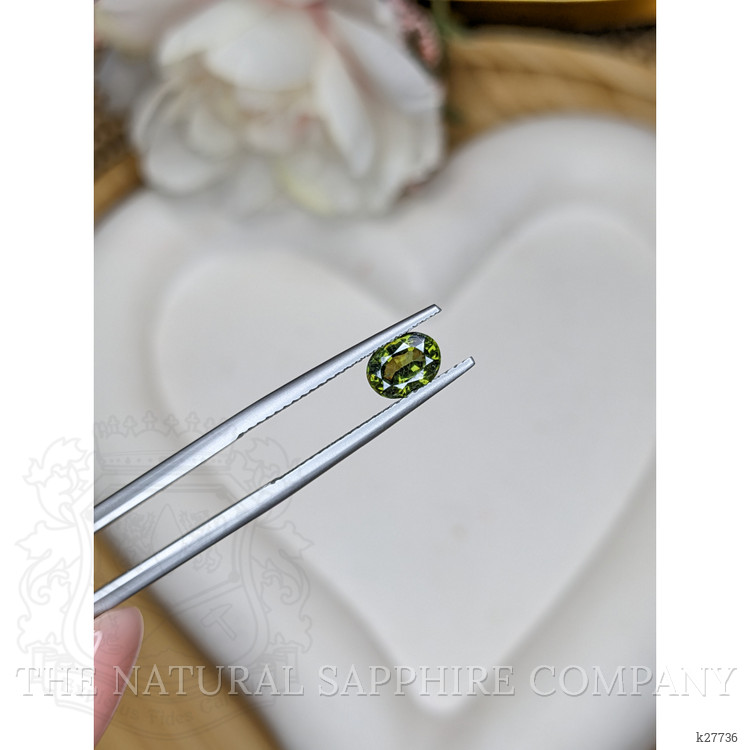 0.85 Ct. Green Zircon from Madagascar