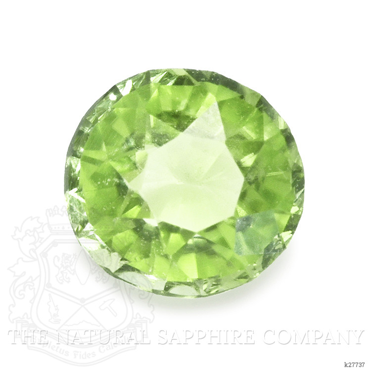 0.59 Ct. Green (Lime Green) Peridot from Pakistan