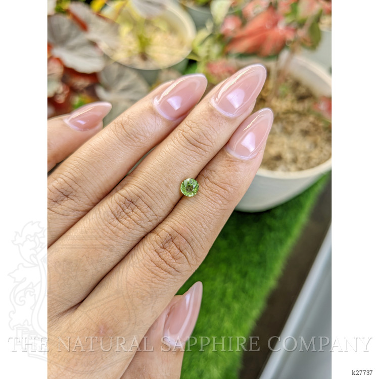 0.59 Ct. Green (Lime Green) Peridot from Pakistan