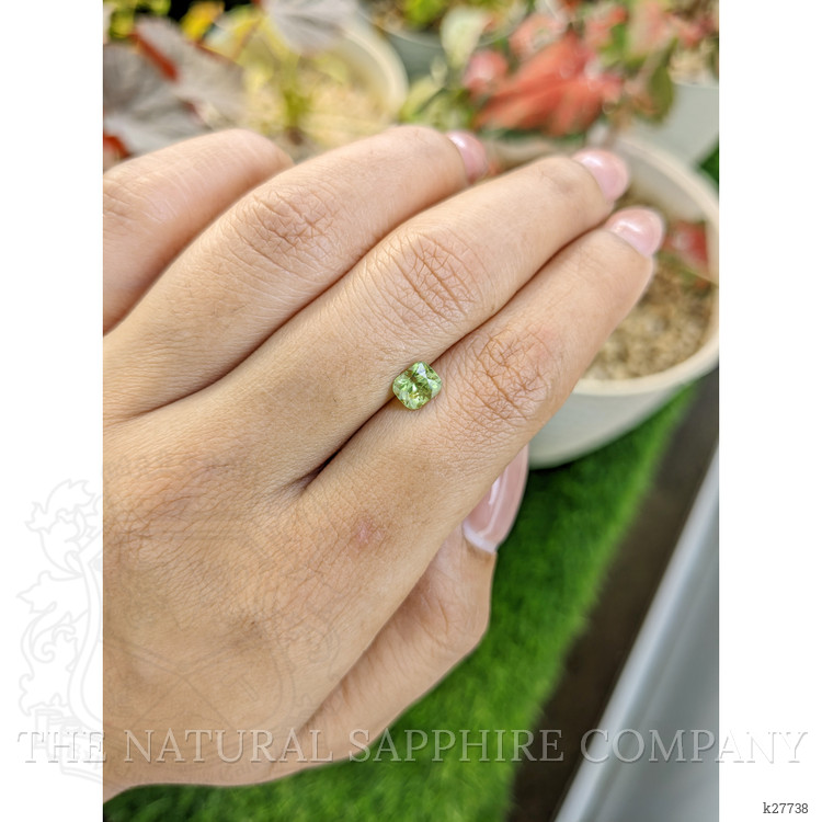 0.79 Ct. Green (Lime Green) Peridot from Pakistan