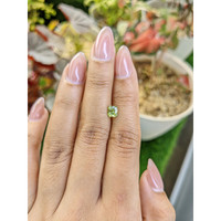 0.79 Ct. Green (Lime Green) Peridot from Pakistan Life Style