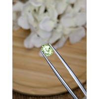 1.03 Ct. Yellowish Green Peridot from Pakistan Life Style