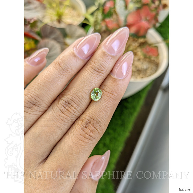 1.03 Ct. Yellowish Green Peridot from Pakistan
