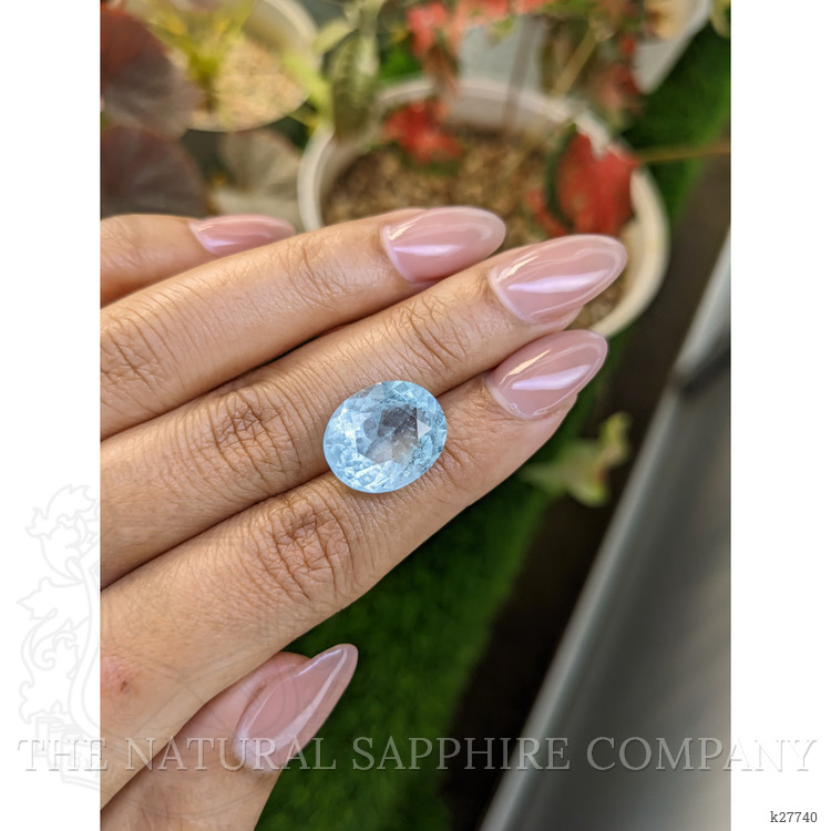 7.92 Ct. Blue Aquamarine from Madagascar