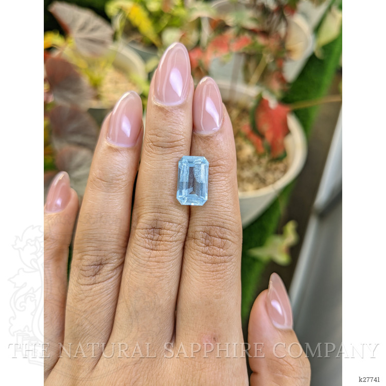 4.77 Ct. Blue Aquamarine from Madagascar