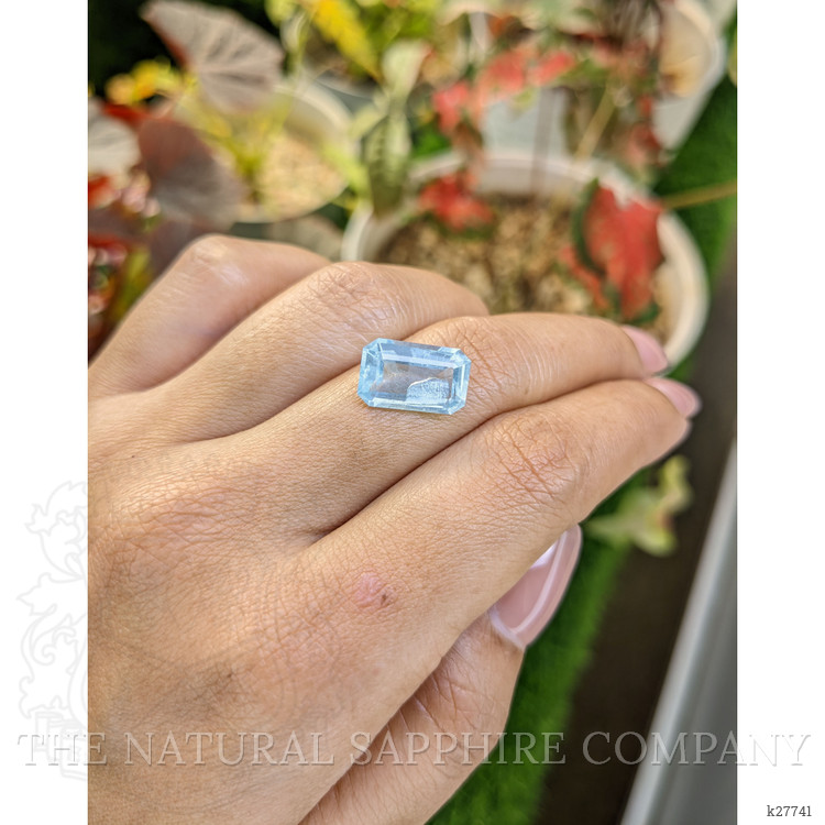 4.77 Ct. Blue Aquamarine from Madagascar