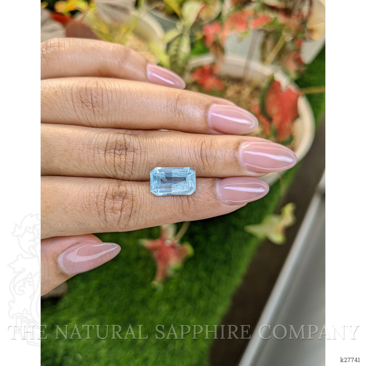 4.77 Ct. Blue Aquamarine from Madagascar