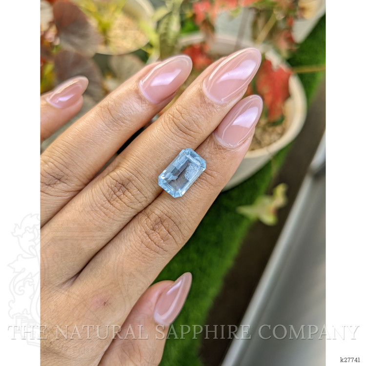 4.77 Ct. Blue Aquamarine from Madagascar