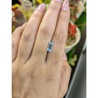 1.44 Ct. Blue Aquamarine from Madagascar Life Style