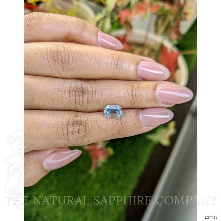 1.32 Ct. Blue Aquamarine from Madagascar