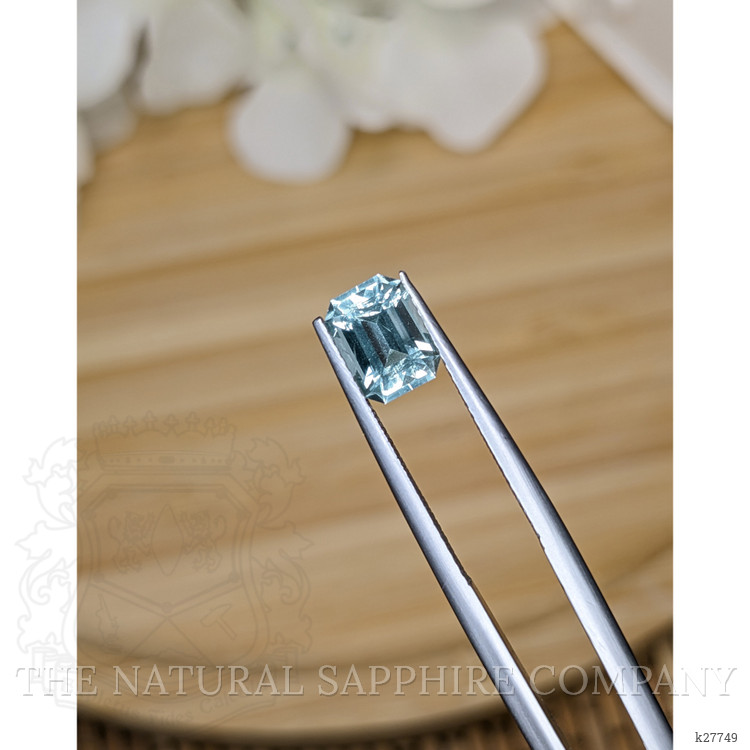 1.33 Ct. Greenish Blue Aquamarine from Madagascar