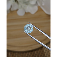 2.05 Ct. Blue Aquamarine from Madagascar Life Style