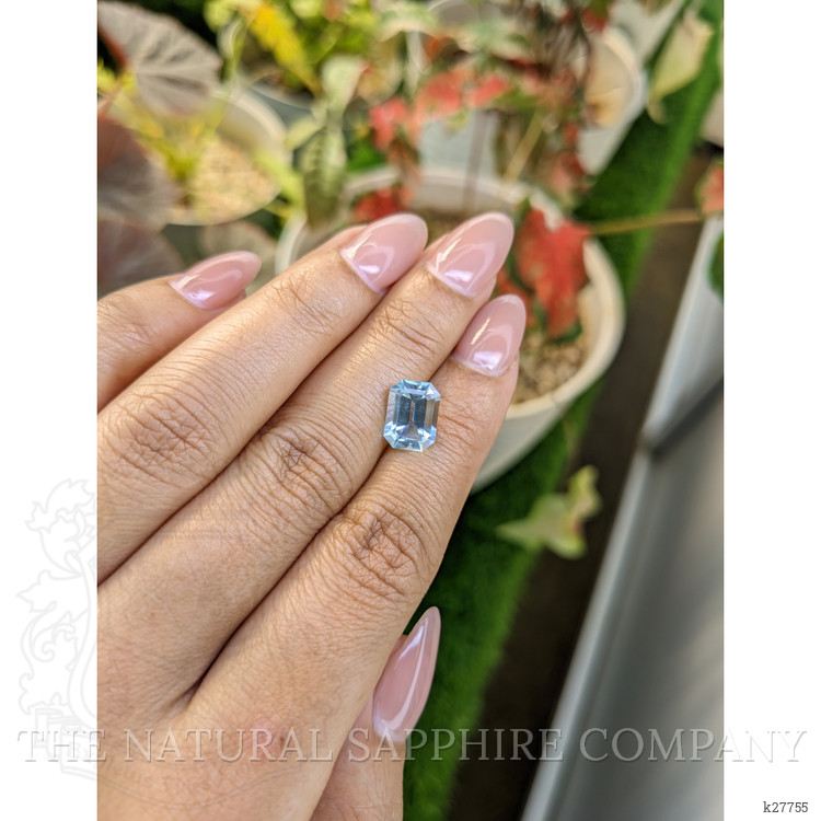 2.59 Ct. Blue Aquamarine from Madagascar