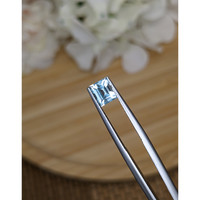 0.92 Ct. Blue Aquamarine from Madagascar Life Style