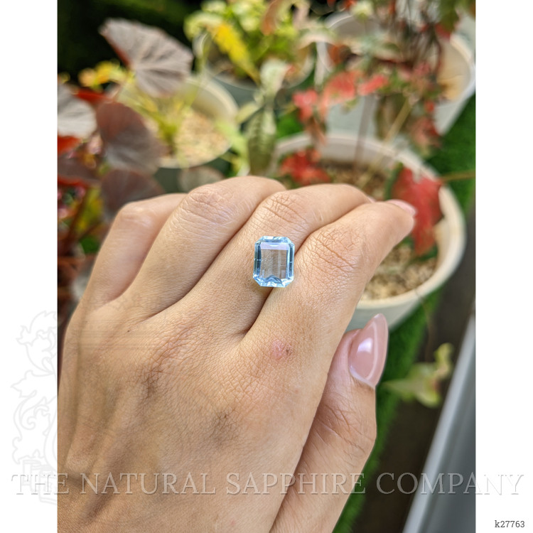 3.68 Ct. Blue Aquamarine from Madagascar