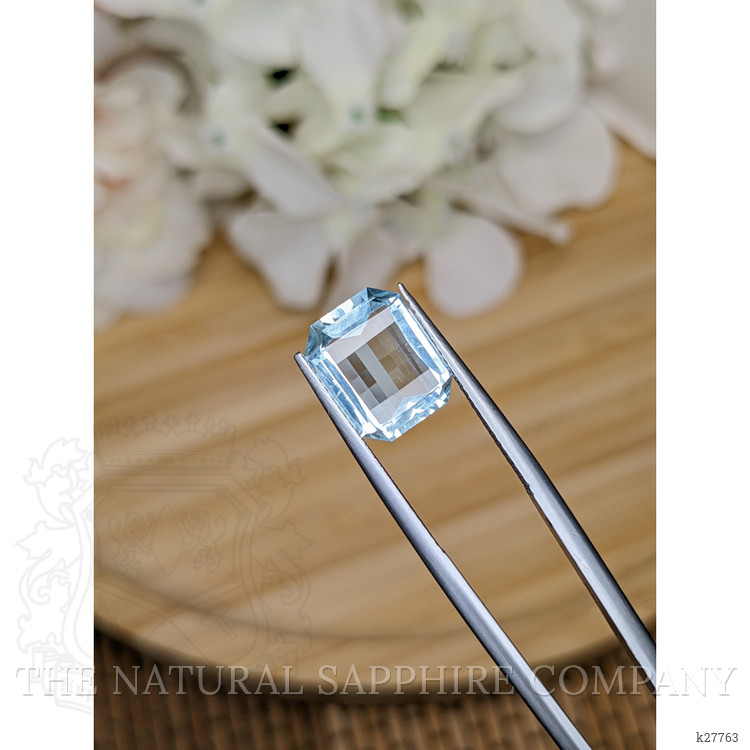 3.68 Ct. Blue Aquamarine from Madagascar