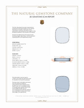 7.37 Ct. Lapis from Afghanistan 3 D Scan Report