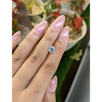 0.79 Ct. Blue Aquamarine from Madagascar Life Style