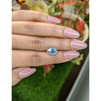 2.48 Ct. Blue Aquamarine from Madagascar Life Style
