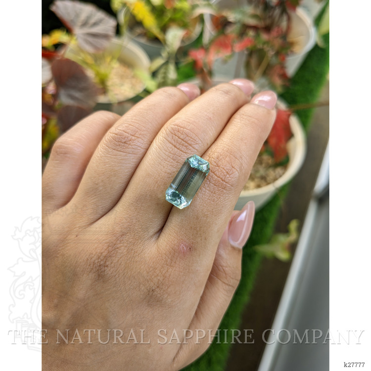 8.06 Ct. Bluish Green Aquamarine from Madagascar