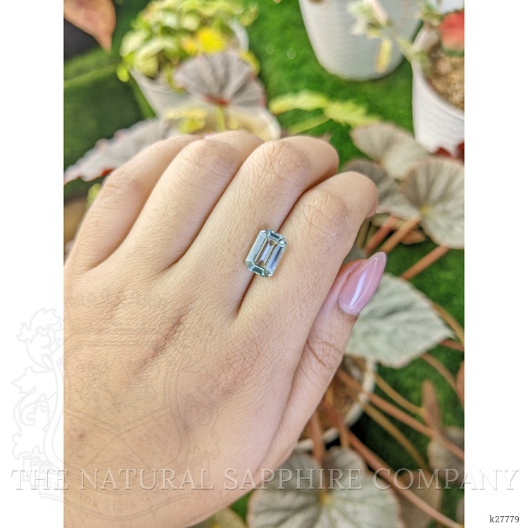 2.64 Ct. Bluish Green Aquamarine from Madagascar