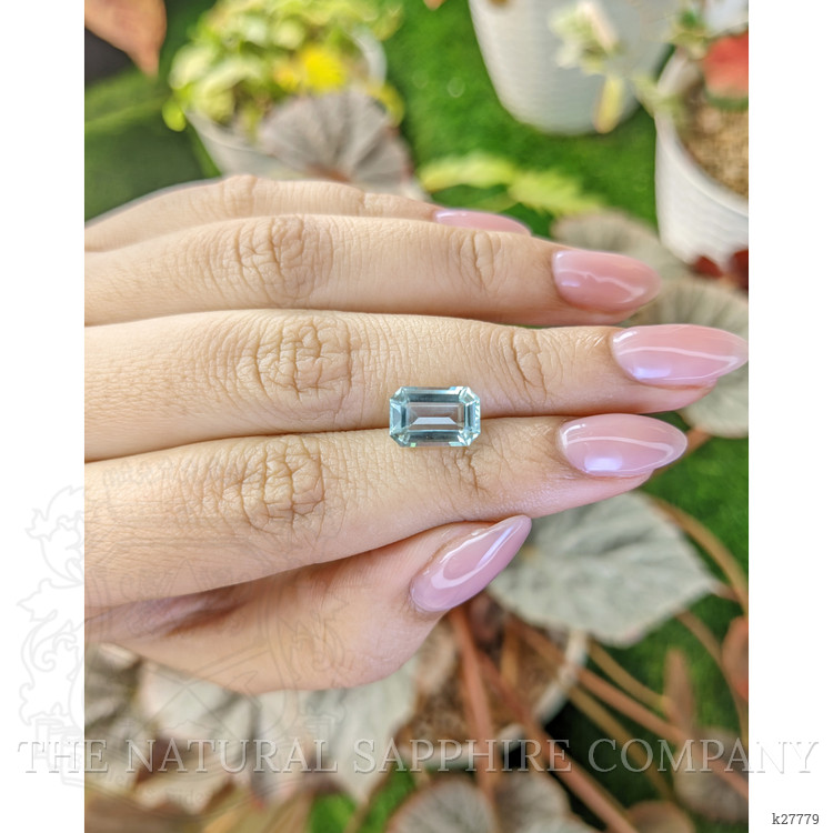 2.64 Ct. Bluish Green Aquamarine from Madagascar