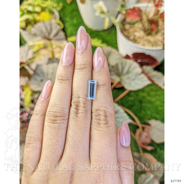 2.48 Ct. Blue Aquamarine from Madagascar