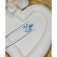 2.64 Ct. Blue Aquamarine from Madagascar Life Style