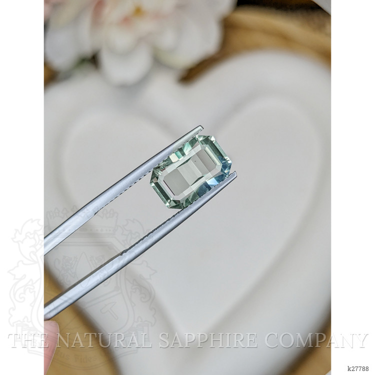 2.81 Ct. Bluish Green Aquamarine from Madagascar