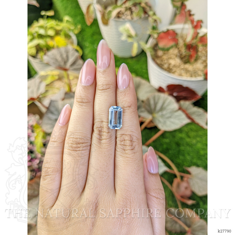 3.89 Ct. Blue Aquamarine from Madagascar