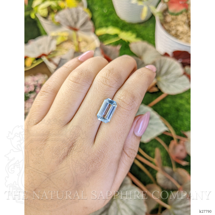 3.89 Ct. Blue Aquamarine from Madagascar